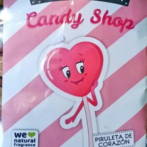 AMBIENTADOR ARMARIO THE FRUIT COMPANY CANDY SHOP, PIRULETA DE CORAZON