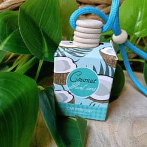 🌴 Ambientador para Coche Colgante - Coconut Floral Scent 🥥