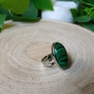 🟢 Anillo de Malaquita: Transformación, Protección y Sanación Profunda