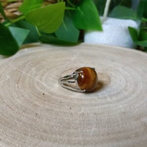 🐯 Anillo de Ojo de Tigre: Protección, Coraje y Poder Personal