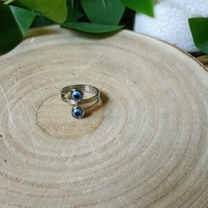 🧿 Anillo Ojo Turco (Nazar Boncuğu): Protección Definitiva contra el Mal de Ojo