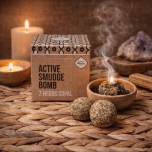 Active Smudge Bomb 7 Hierbas y Copal – Sagrada Madre (Limpieza Energética)