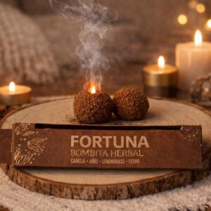Bombita Herbal "Fortuna" – Canela, Anís y Cedro para la Prosperidad ✨🍃