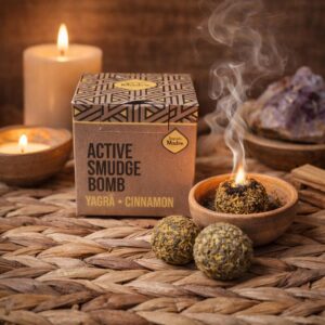 Bombas de Defumación Activa – Yagra y Canela: Abundancia y Éxito Espiritual