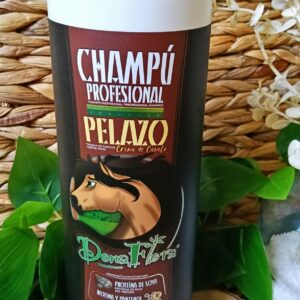 Champú Profesional Pelazo Doña Flora - 1 Litro | Biotina y Pantenol Fuerza Máxima