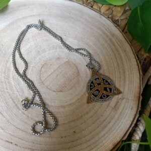 🔱 Colgante Nudo de la Trinidad (Triquetra)