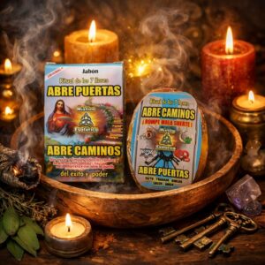 🔑 Jabón Ritual 7 Llaves: Abre Caminos y Rompe Mala Suerte