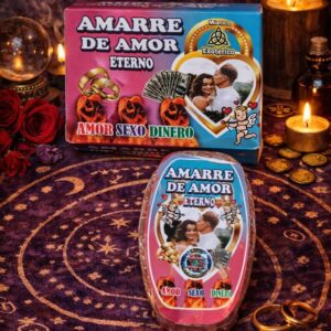 Jabón Ritualizado "AMARRE DE AMOR ETERNO" · Amor, Pasión y Prosperidad