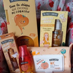 Set "Peach Paradise" Melocotón y Brillo - Cuidado Corporal Glow (The Fruit Company)