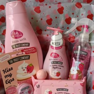 Set de Regalo The Fruit Company Fresa Nata – Pack Cuidado Completo "Te Quiero Siempre" (6 piezas)