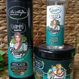 Kit Rapunzel Be Shyne Professional – Crecimiento Intensivo y Densidad Capilar (3 Pasos)