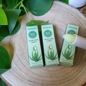🌿 Labial Reparador de Aloe Vera (3.5g) - Hidratación Natural HUDA GXL 💧