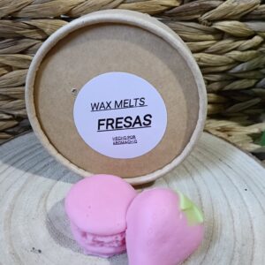 Pack de Wax Melts Artesanales - Dulzura de Fresa (Contiene 50 gramos)