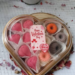 Pack San Valentín: Wax Melts Artesanales en Caja de Corazón