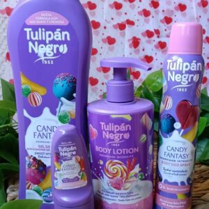 🍭 Pack Tulipán Negro: Candy Fantasy – ¡El Aroma más Dulce para tu Piel!