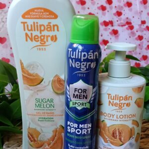 🍈 Pack Tulipán Negro: Sugar Melon & Sport – ¡Explosión de Dulzor y Energía!