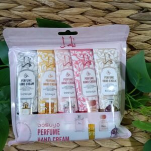 Set de 5 Cremas de Manos Perfumadas Bosuya - Hidratación y Fragancia de Lujo