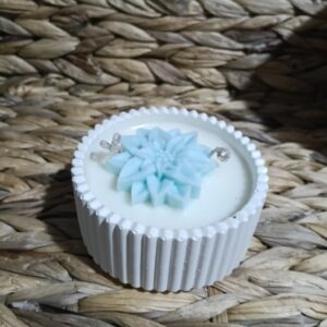 Vela de Soja Artesanal en Envase de Resina Reutilizable - Elegancia y Conciencia Ecológica