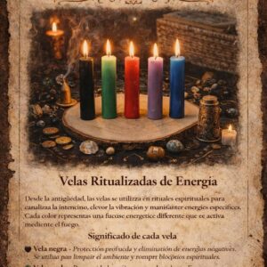 Pack de Velas Ritualizadas – Energía y Propósito