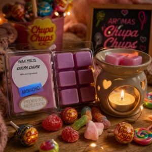 Wax Melts de Chupa Chups: Dulzura Natural en Cada Rincón (Contiene 80 gramos)