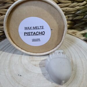 Wax Melts de Soja Natural – Aroma "Pistacho" (Contiene 50 gramos)